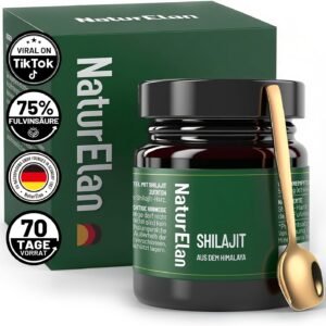 Shilajit Original - 35g Mumijo Shilajit Harz aus dem Himalaya mit nat??rlicher Fulvins?ure, Humins?ure und Mineralien, frei von Zus?tzen, in Deutschland produziert